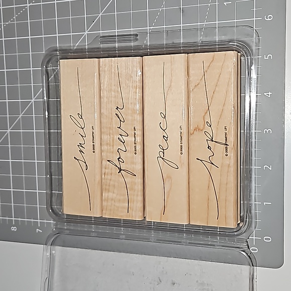 Wonderful Words II rubber Stampin Up set - Picture 2 of 3